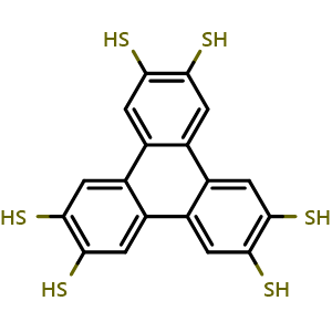 Triphenylene-2,3,6,7,10,11-hexathiol