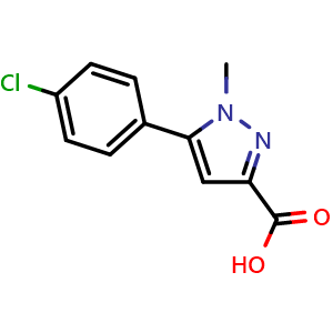 5-(4-Chlorophenyl)-1-methyl-1H-pyrazole-3-carboxylic acid