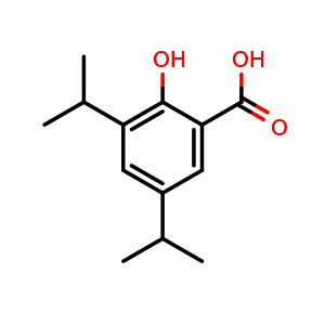 2-Hydroxy-3,5-diisopropylbenzoic acid