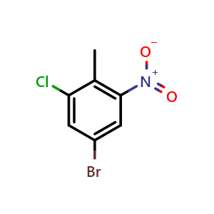 5-bromo-1-chloro-2-methyl-3-nitrobenzene