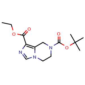7-tert-Butyl 1-ethyl 5,6-dihydroimidazo[1,5-a]pyrazine-1,7(8H)-dicarboxylate