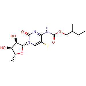 5'-Deoxy-5-fluoro-N-[(2-methylbutoxy)carbonyl]cytidine (Capecitabine Impurity)