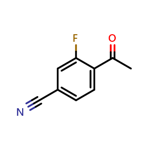 4-Acetyl-3-fluorobenzonitrile