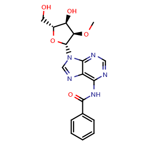 N-(9-((2R,3R,4R,5R)-4-Hydroxy-5-(hydroxymethyl)-3-methoxytetrahydrofuran-2-yl)-9H-purin-6-yl)benzamide