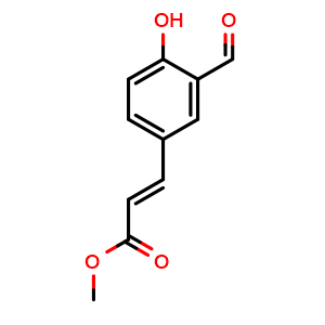 Methyl (E)-3-(3-formyl-4-hydroxyphenyl)acrylate