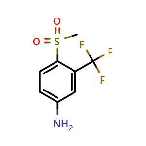 4-(Methylsulphonyl)-3-(trifluoromethyl)aniline