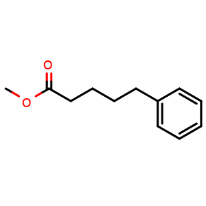Chemical structure of 5-Phenyl-n-valeric acid methyl ester , CAS 20620-59-1, AChemBlock X199158