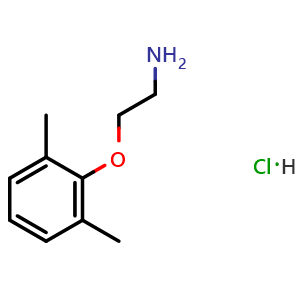 Chemical structure of 2-(2-Aminoethoxy)-1,3-dimethylbenzene hydrochloride , CAS 313527-92-3, AChemBlock X199209
