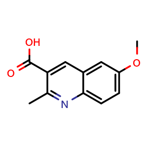 6-Methoxy-2-methylquinoline-3-carboxylic acid