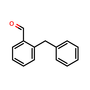 Chemical structure of 2-Benzylbenzaldehyde , CAS 32832-95-4, AChemBlock X199299