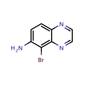 6-Amino-5-bromoquinoxaline (Brimonidine Impurity)