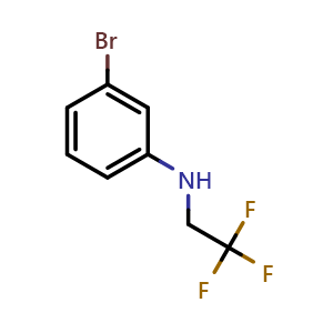3-Bromo-n-(2,2,2-trifluoroethyl)aniline