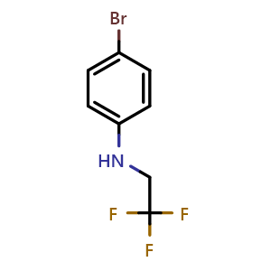 4-Bromo-n-(2,2,2-trifluoroethyl)aniline