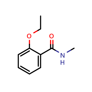Chemical structure of 2-Ethoxy-n-methylbenzamide , CAS 21276-34-6, AChemBlock X199540