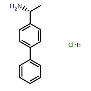 (1r)-1-(4-Phenylphenyl)ethan-1-amine hydrochloride