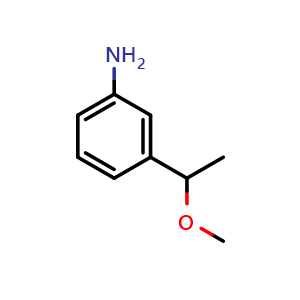 3-(1-Methoxyethyl)aniline