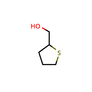 Chemical structure of Thiolan-2-ylmethanol , CAS 38518-31-9, AChemBlock X199663