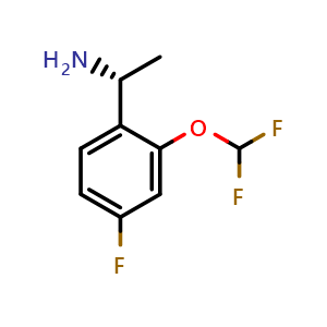 (R)-1-(2-(Difluoromethoxy)-4-fluorophenyl)ethan-1-amine