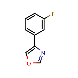 4-(3-Fluorophenyl)oxazole