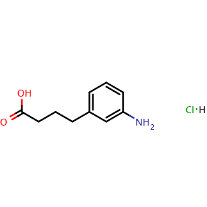 4-(3-Aminophenyl)butanoic acid hydrochloride