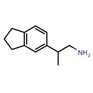 2-(2,3-Dihydro-1h-inden-5-yl)propan-1-amine