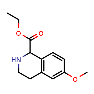 Ethyl 6-methoxy-1,2,3,4-tetrahydroisoquinoline-1-carboxylate