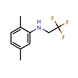 2,5-Dimethyl-N-(2,2,2-trifluoroethyl)aniline