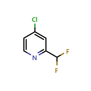 4-Chloro-2-(difluoromethyl)pyridine