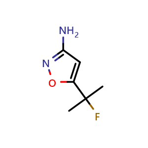 5-(2-Fluoropropan-2-yl)isoxazol-3-amine