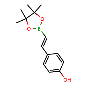 4-(2-(4,4,5,5-Tetramethyl-1,3,2-dioxaborolan-2-yl)vinyl)phenol