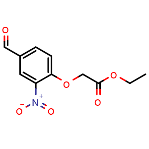 Ethyl 2-(4-formyl-2-nitrophenoxy)acetate