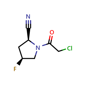 (2S,4S)-1-(2-chloroacetyl)-4-fluoropyrrolidine-2-carbonitrile