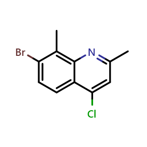 7-Bromo-4-chloro-2,8-dimethylquinoline