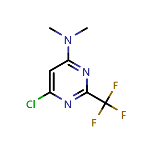 6-Chloro-N,N-dimethyl-2-(trifluoromethyl)pyrimidin-4-amine