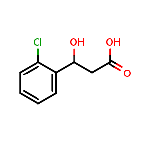 3-(2-Chlorophenyl)-3-hydroxypropanoic acid