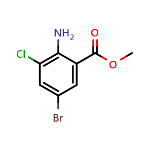 Methyl 2-amino-5-bromo-3-chlorobenzoate
