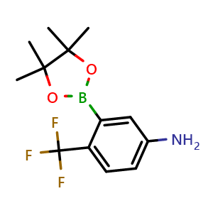 3-(4,4,5,5-Tetramethyl-1,3,2-dioxaborolan-2-yl)-4-(trifluoromethyl)aniline