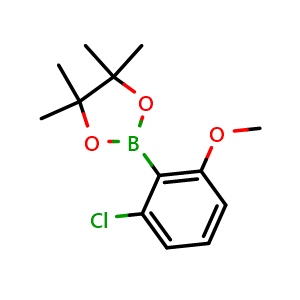 2-(2-Chloro-6-methoxyphenyl)-4,4,5,5-tetramethyl-1,3,2-dioxaborolane