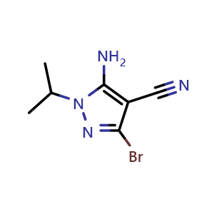 5-Amino-3-bromo-1-isopropyl-1H-pyrazole-4-carbonitrile