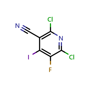 2,6-Dichloro-5-fluoro-4-iodonicotinonitrile