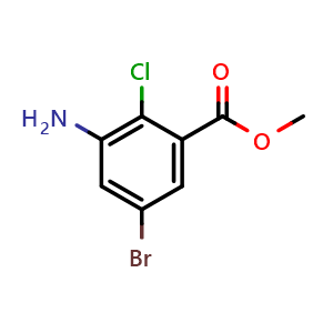 Methyl 3-amino-5-bromo-2-chlorobenzoate