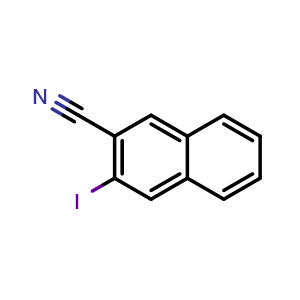 3-Iodo-2-naphthonitrile
