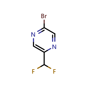 2-Bromo-5-(difluoromethyl)pyrazine