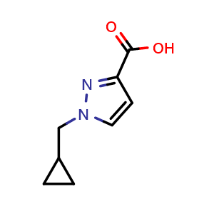 1-(Cyclopropylmethyl)-1H-pyrazole-3-carboxylic acid