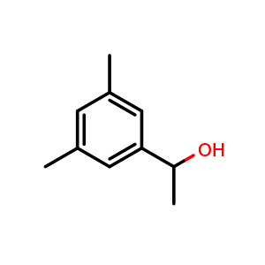 Chemical structure of 1-(3,5-Dimethylphenyl)ethanol , CAS 5379-18-0, AChemBlock X200790