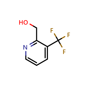 Chemical structure of (3-(Trifluoromethyl)pyridin-2-yl)methanol , CAS 131747-44-9, AChemBlock X200804