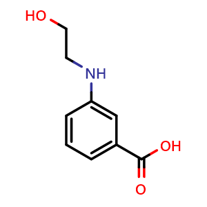 3-((2-Hydroxyethyl)amino)benzoic acid