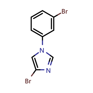 4-Bromo-1-(3-bromophenyl)-1H-imidazole