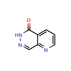 Chemical structure of Pyrido[2,3-d]pyridazin-5(6H)-one , CAS 15370-81-7, AChemBlock X200864