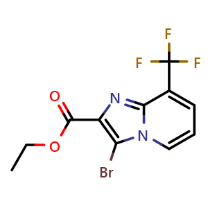 Ethyl 3-bromo-8-(trifluoromethyl)imidazo[1,2-a]pyridine-2-carboxylate